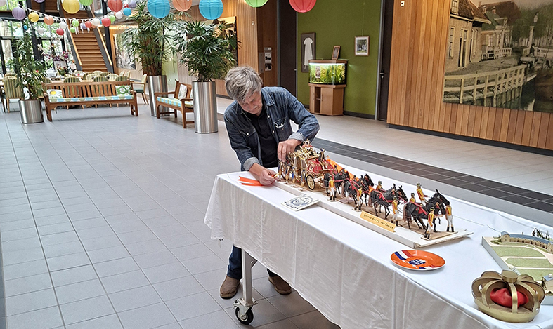 Koninklijke expositie in Nij Mariënacker