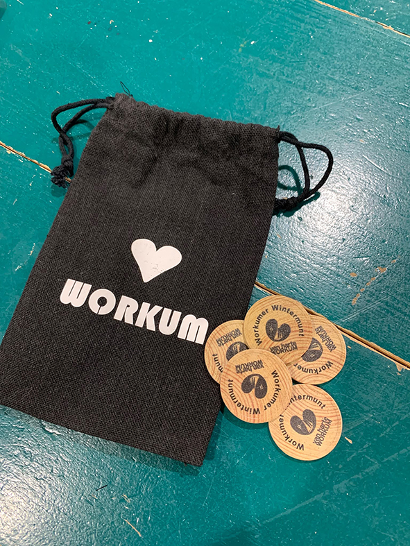 Vergeet uw Workumer munten niet